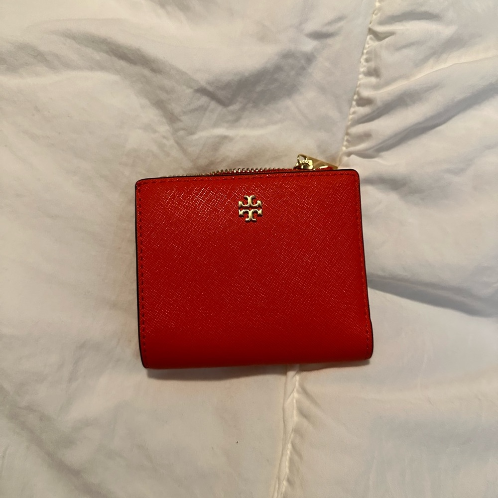 Brand New Orange Tory Burch Wallet